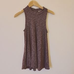 Hollister High Neck Ribbed Tank